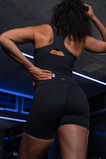 now Matching Seamless short leggings - Black
