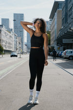 now Matching Airlift bra tank - black